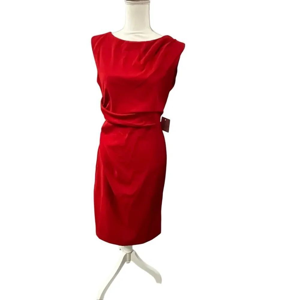 Laundry by Shelli Segal red dress size 8